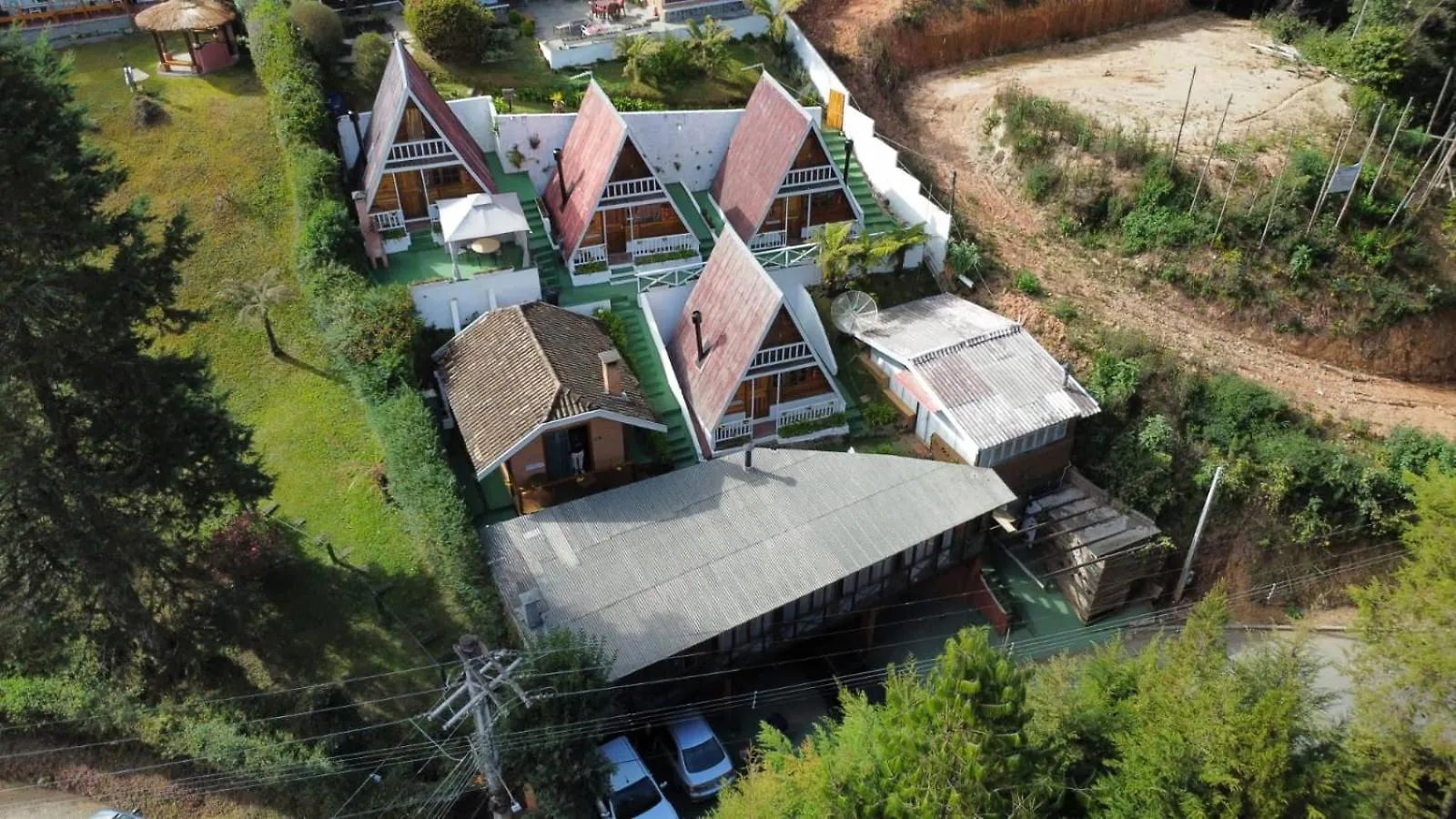 度假居 Villa Valentina Chales Com Lareira E Churrasqueira Campos do Jordão